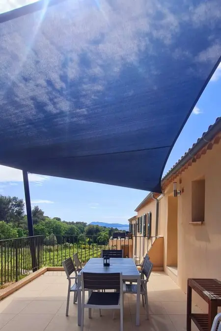 Gîte im Herzen der Weinberge, Terrasse mit atemberaubendem Blick auf das Meer, - Photo 12