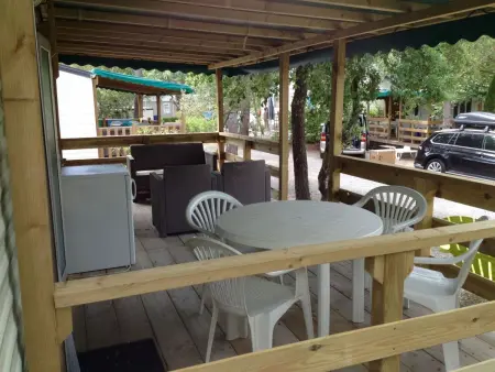 stacaravan camping Lei Suves cote d'azur Var, Appartement 4 personnes à Les Issambres - Photo 3