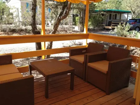 stacaravan camping Lei Suves cote d'azur Var, Appartement 4 personnes à Les Issambres - Photo 4