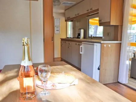 stacaravan camping Lei Suves cote d'azur Var, Appartement 4 personnes à Les Issambres - Photo 5