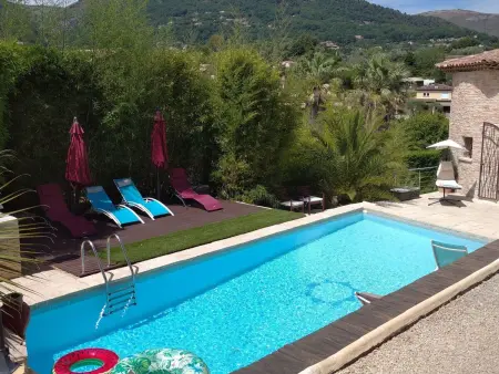 Villa Sculpture  mit Terrasse, Maison 6 personnes à Vence - Photo 44