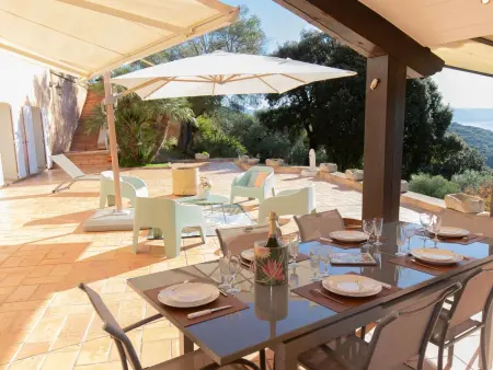 Apartment Terrasse Panoramablick auf den Golf, Appartement 4 personnes à Afa - Photo 19