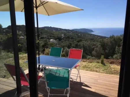 Unabhängige Unterkunft mit Meer- und Poolblick, Appartement 4 personnes à Coti Chiavari - Photo 8
