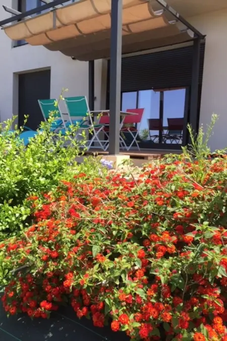 Unabhängige Unterkunft mit Meer- und Poolblick, Appartement 4 personnes à Coti Chiavari - Photo 11