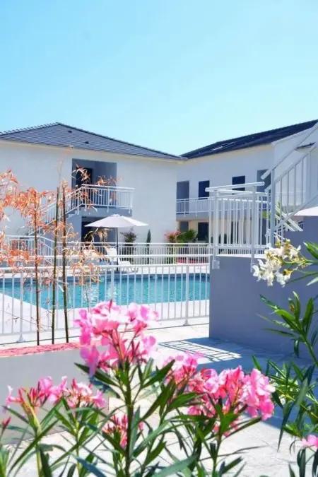 Marea Resort Wohnung mit Schwimmbad, Appartement 4 personnes à Moriani Plage - Photo 27