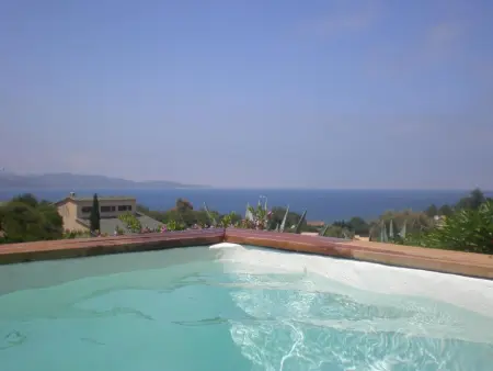 Pont de bateau, Meerblick mit privatem Pool, Appartement 4 personnes à Saint Florent - Photo 5