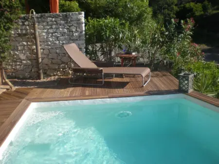 Pont de bateau, Meerblick mit privatem Pool, Appartement 4 personnes à Saint Florent - Photo 8