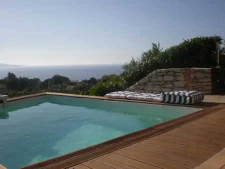 Pont de bateau, Meerblick mit privatem Pool, Appartement 4 personnes à Saint Florent - Photo 21