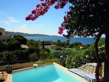 Pont de bateau, Meerblick mit privatem Pool, Appartement 4 personnes à Saint Florent - Photo 26