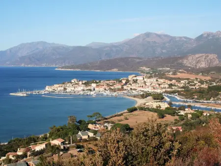 Pont de bateau, Meerblick mit privatem Pool, Appartement 4 personnes à Saint Florent - Photo 34