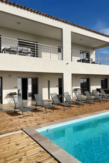 Wohnung 4B Villa Cargèse, Appartement 6 personnes à Cargèse - Photo 12