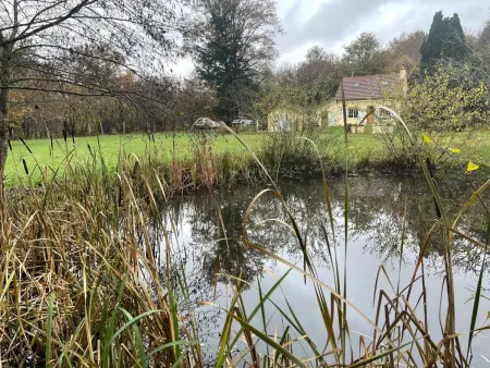 für 6 Pers. mit eigenem Teich, Maison 5 personnes à Montceau les Mines - Photo 20