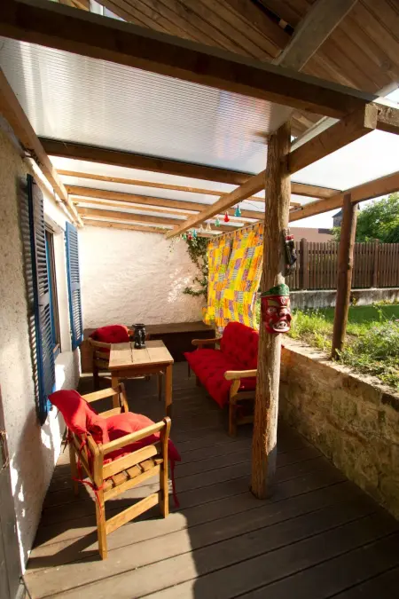 in Celles-En-Bassigny  umzäunter Garten, Maison 11 personnes à Celles en Bassigny - Photo 13