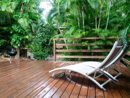 Domäne mit Terrasse, Appartement 2 personnes à Deshaies - Photo 11