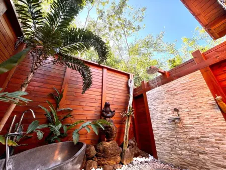 Jungle Lodge Privater Swimmingpool, Appartement 3 personnes à Deshaies - Photo 13