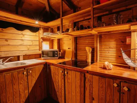 Cabane Aux Etoiles Au Jardin des Colibris (Sternenhütte im Garten der Hummingbi - Photo 6