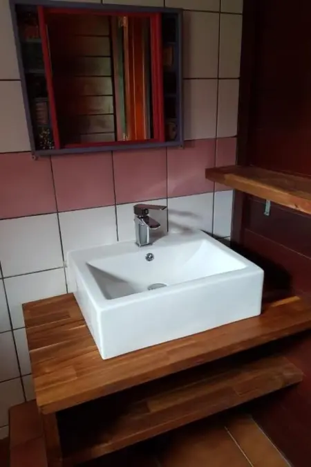 Wohnung die Orangen Dicke Haut, Appartement 2 personnes à Sainte Rose - Photo 6