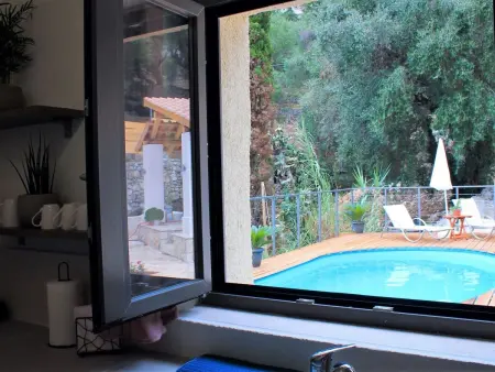 Villa Amfiliki in der Nähe der Agni-Bucht mit privatem Pool - Photo 12
