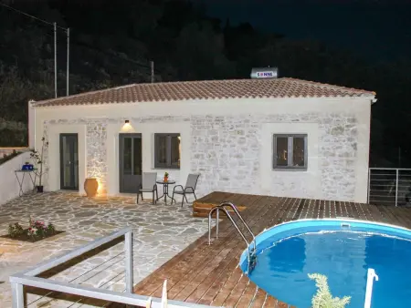 Villa Amfiliki in der Nähe der Agni-Bucht mit privatem Pool - Photo 25