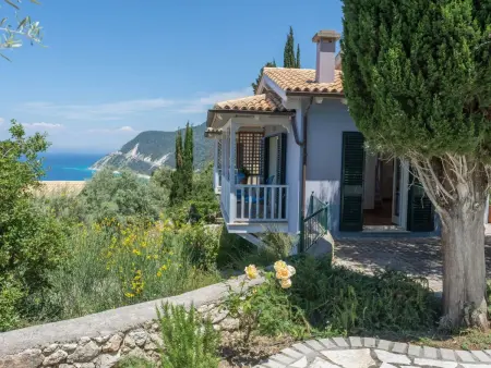 Villa mit Pool und majestätischem Meerblick, Maison 6 personnes à Vafkeri - Photo 4