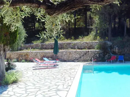 Villa mit Pool und majestätischem Meerblick, Maison 6 personnes à Vafkeri - Photo 9