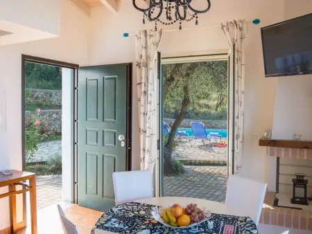 Villa mit Pool und majestätischem Meerblick, Maison 6 personnes à Vafkeri - Photo 13