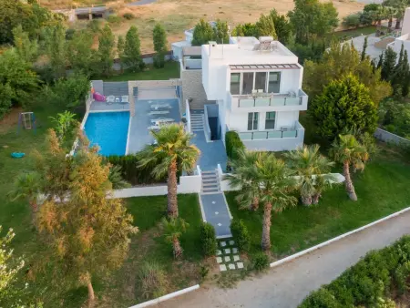 Villa  Xenos  mit Blick auf das Wasser, Maison 10 personnes à Kos - Photo 8