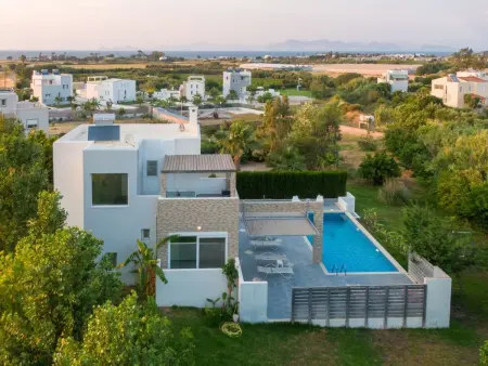 Villa  Xenos  mit Blick auf das Wasser, Maison 10 personnes à Kos - Photo 12