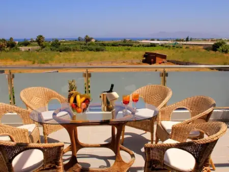 Villa  Xenos  mit Blick auf das Wasser, Maison 10 personnes à Kos - Photo 15