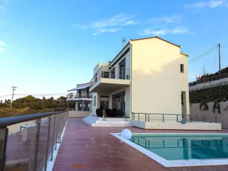 mit Privatpool für 9 Personen ca. 200 m&sup2; in Pounta, Ägäis (Skiathos) - Photo 29