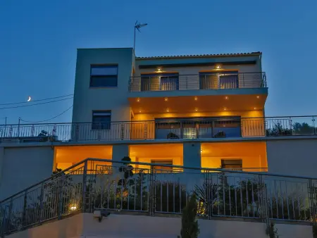 mit Privatpool für 9 Personen ca. 200 m&sup2; in Pounta, Ägäis (Skiathos) - Photo 39