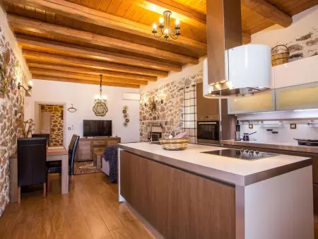 Schöne Steinvilla im Wald, Maison 6 personnes à Archangelos - Photo 8