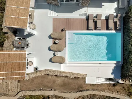 Villa Serene zu Fuß zu 4 Stränden, Maison 10 personnes à Mykonos City - Photo 3