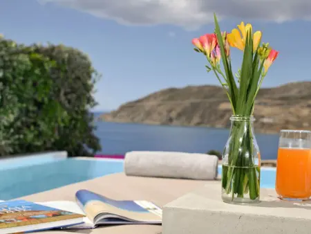 Villa Serene zu Fuß zu 4 Stränden, Maison 10 personnes à Mykonos City - Photo 4