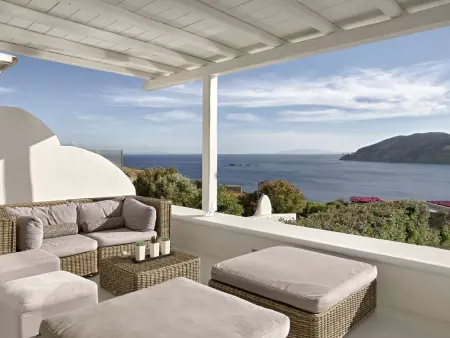 Villa Serene zu Fuß zu 4 Stränden, Maison 10 personnes à Mykonos City - Photo 19