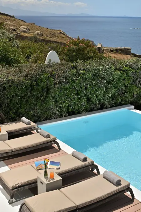Villa Serene zu Fuß zu 4 Stränden, Maison 10 personnes à Mykonos City - Photo 20