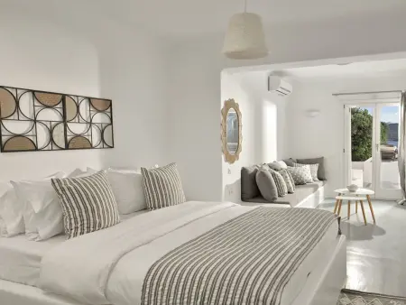 Villa Serene zu Fuß zu 4 Stränden, Maison 10 personnes à Mykonos City - Photo 39