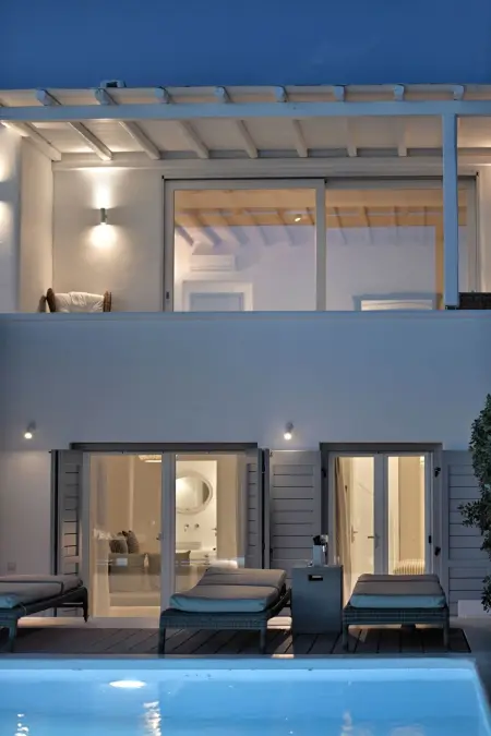 Villa Serene zu Fuß zu 4 Stränden, Maison 10 personnes à Mykonos City - Photo 56