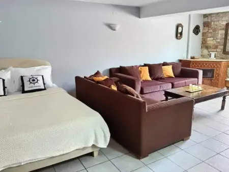 mit Privatpool für 8 Personen und 2 Kinder in Megas Gialos, Kykladen - Photo 15