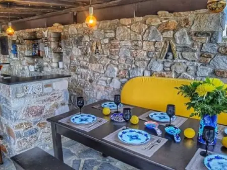 mit Privatpool für 8 Personen und 2 Kinder in Megas Gialos, Kykladen - Photo 26