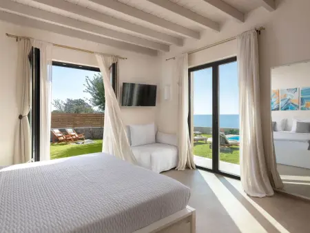 South Key Villa mit Schwimmbad, Maison 7 personnes à Pefki - Photo 7