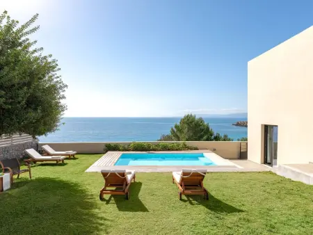 South Key Villa mit Schwimmbad, Maison 7 personnes à Pefki - Photo 22
