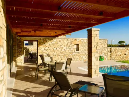mit Garten, Grill und Terrasse, Maison 2 personnes à Gennadi - Photo 37