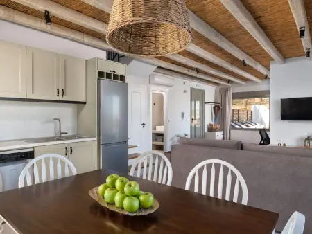 Villa Pounentis auf einem Hügel in Lachania, Maison 8 personnes à Gennadi - Photo 9