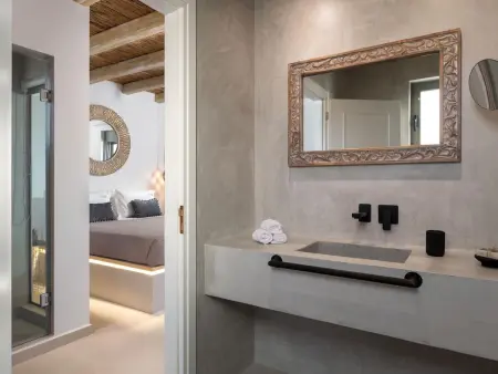 Villa Pounentis auf einem Hügel in Lachania, Maison 8 personnes à Gennadi - Photo 14