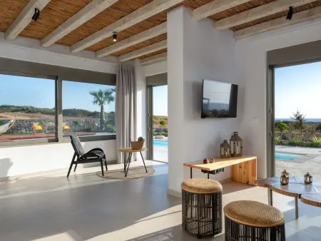Tolle Maistros Villa in Lachania auf Rhodos, Maison 7 personnes à Gennadi - Photo 6
