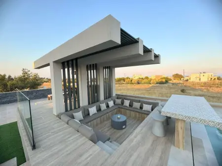 Grand Aqua Luxus-Villa von Mintzi, Maison 8 personnes à Gennadi - Photo 4