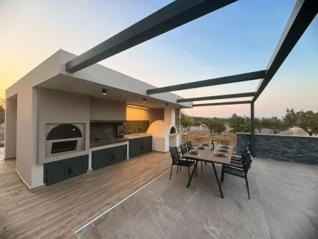 Grand Aqua Luxus-Villa von Mintzi, Maison 8 personnes à Gennadi - Photo 6