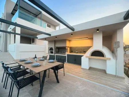 Grand Aqua Luxus-Villa von Mintzi, Maison 8 personnes à Gennadi - Photo 7