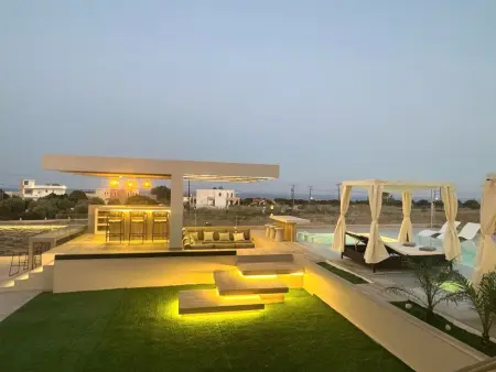 Grand Aqua Luxus-Villa von Mintzi, Maison 8 personnes à Gennadi - Photo 30